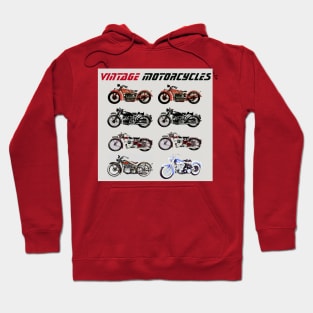 CLASSIC VINTAGE MOTORCYCLES Hoodie